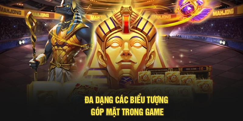 Đa dạng các biểu tượng góp mặt trong game